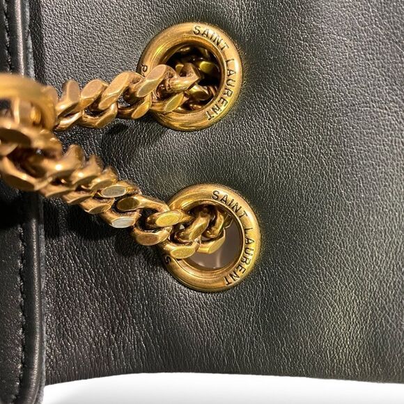 ❤️SOLD❤️SAINT LAURENT LOULOU MEDIUM SHOULDER/CROSSBODY BAG IN QUILTED SUEDE - Picture 13 of 15